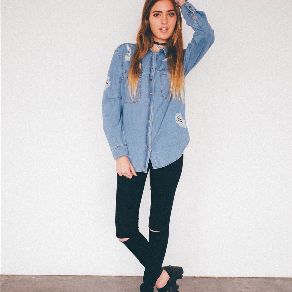 Frankie Denim Shirt